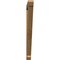 Ekena Millwork Traditional Slat Rough Sawn Bracket, Western Red Cedar, 4"W x 48"D x 48"H BKT04X48X48TRA06RWR - alternate 2